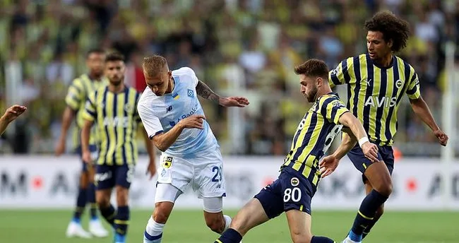 Son dakika: Fenerbahçe Dynamo Kiev karşısında tur peşinde! Fenerbahçe 10 kişi kaldı...