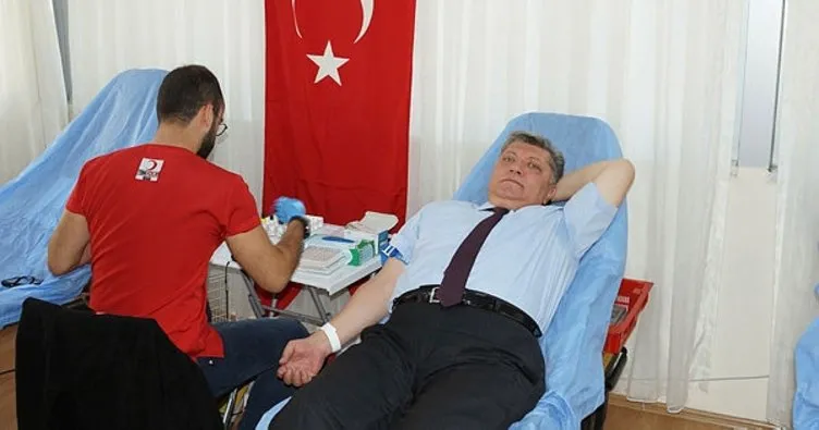 Emniyet Müdürü 51’inci kez kan bağışladı