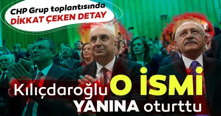 CHP Grup Toplantısında dikkat çeken manzara! Kılıçdaroğlu, hakaretleriyle Türkiye’yi karıştıran Özkoç’u yanına oturttu