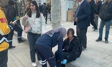 Adıyaman’da korkutan kaza: Motosiklet önce araca sonra duraktaki çocuğa çarptı. #adiyaman