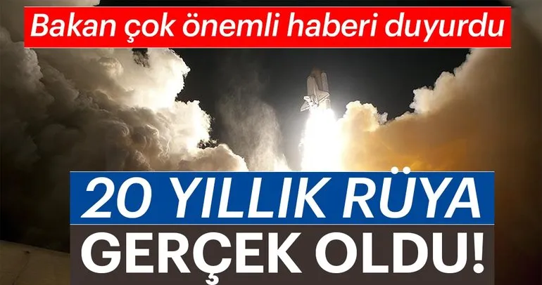 Bakan Varank: Türkiye Uzay Ajansı’nın kurulmasıyla 20 yıllık rüya gerçek oldu