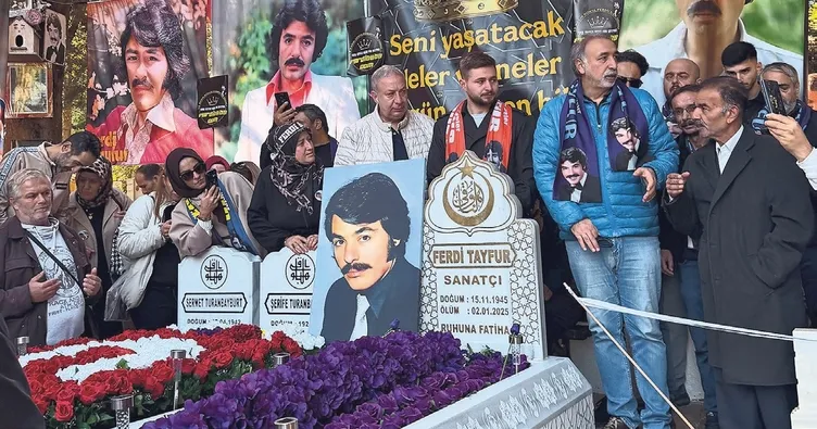 80. yaş günü mezarı başında kutlandı