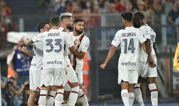 Milan, Roma engelini 2 golle aştı