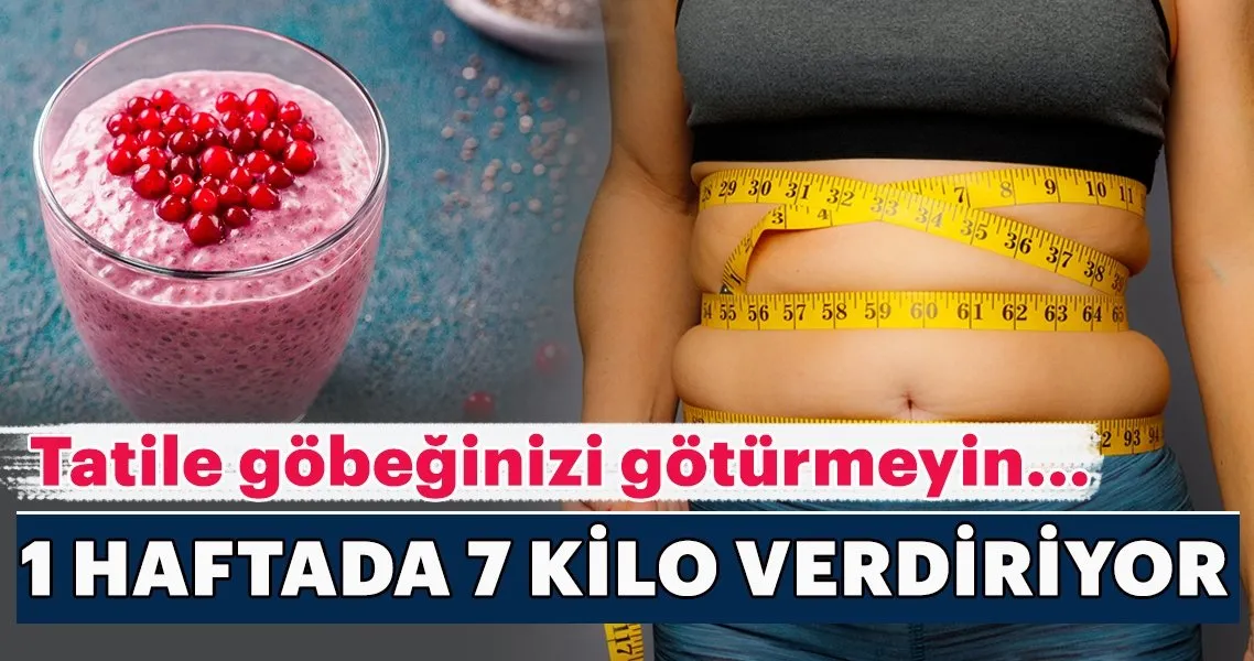 1 Haftada 7 Kilo Verdiren Karisim Saglik Haberleri