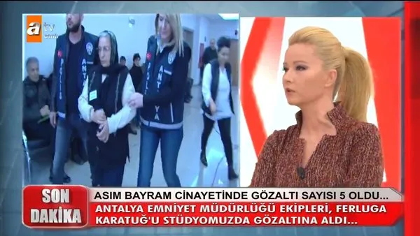 Müge Anlı'da şok gelişme Ferluga Karatuğ canlı yayında böyle tutuklandı! Türkiye'nin konuştuğu Asım Bayram cinayeti aydınlatıldı...
