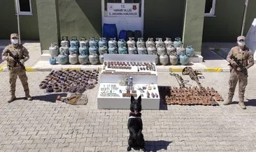 Teröristlerin Yüksekova’da mühimmat deposu imha edildi Teröristlerin Yüksekova’da mühimmat deposu imha edildi