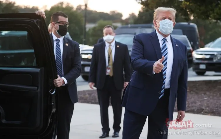 Son Dakika Haberleri | Corona virüs testi pozitif çıkan Trump’tan flaş açıklama: Hastaneden ayrıldı ve bunu yaptı!