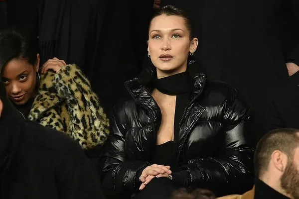 PSG-Real Madrid maçında Bella Hadid rüzgarı