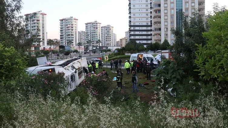 SON DAKİKA HABERİ... Adana'da yolcu otobüsü şarampole devrildi: Çok sayıda ölü ve yaralı var!