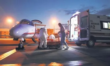 Sudan’dan uçakla Türkiye’ye getirildi