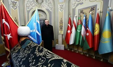 Başkan Erdoğan Ertuğrul Gazi Türbesi’ni ziyaret etti