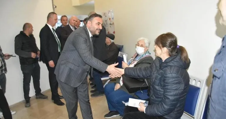 AK Parti adayı Tıskaoğlu valilik hizmet birimlerini ziyaret etti