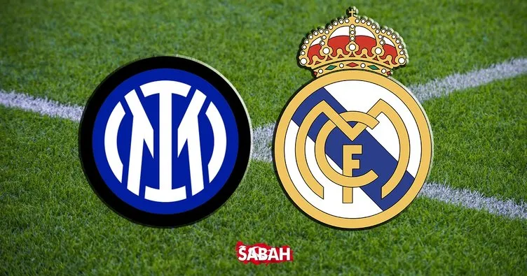 Inter Real Madrid maçı canlı izle! Şampiyonlar Ligi Inter Real Madrid maçı canlı yayın kanalı izle!