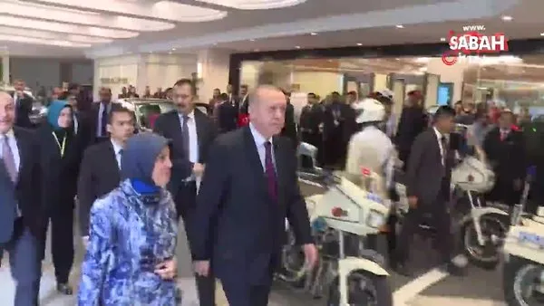 Cumhurbaşkanı Erdoğan'a Malezya’da coşkulu karşılama