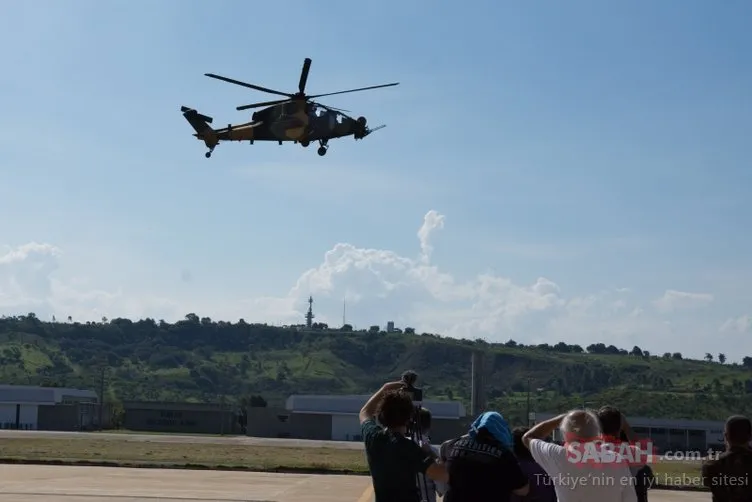 Brezilya’da Atak helikopteriyle gösteri uçuşu yapıldı