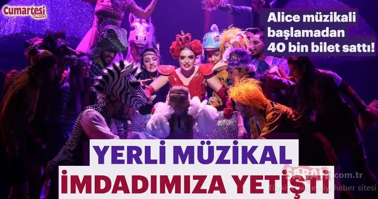 Alice müzikali başlamadan 40 bin bilet sattı! Murat Abbas: Yerli müzikal imdadımıza yetişti