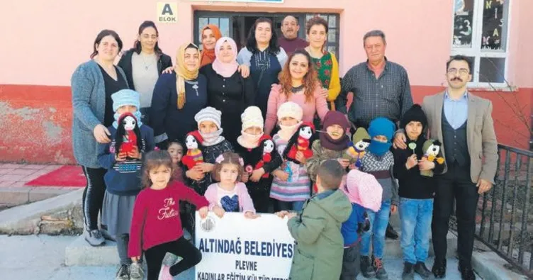 Altındağlı kadınlar yüreklerı ısıttı