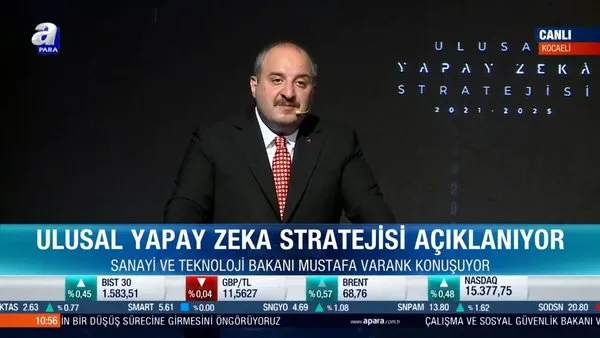 Bakan Varank Türkiye'nin Ulusal Yapay Zeka Stratejisini duyurdu! 50 bin kişilik istihdam müjdesi