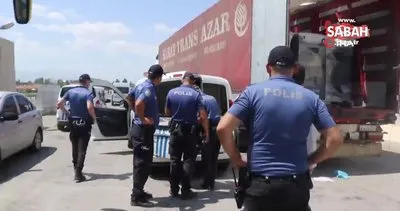 Kaçak göçmenleri taşıyan tır sürücüsü tutuklandı | Video