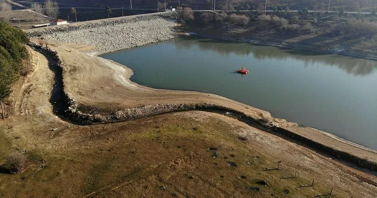 Bolu’da barajda su seviyesi yüzde 21’e düştü!