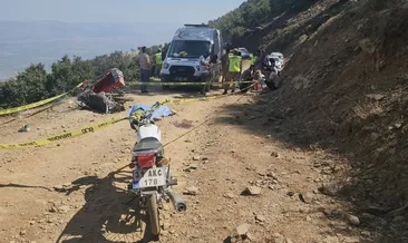 Yayla yolunda feci kaza: 1 ölü, 1 yaralı
