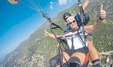 Denize çakıldı ama yılmadı