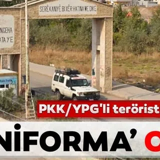 PKK/YPG'li teröristlerin 'üniforma' oyunu deşifre oldu