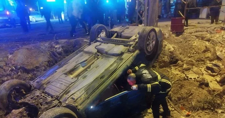 Antakya’da feci kaza : 5 yaralı