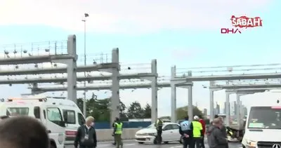 Son dakika! İstanbul 15 Temmuz Şehitler Köprüsü’nde Formula 1 tanıtım çekimlerinde kaza | Video