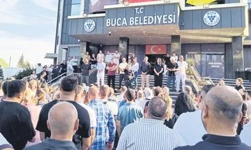 Buca’da isyan işçiler belediye binasını bastı #izmir