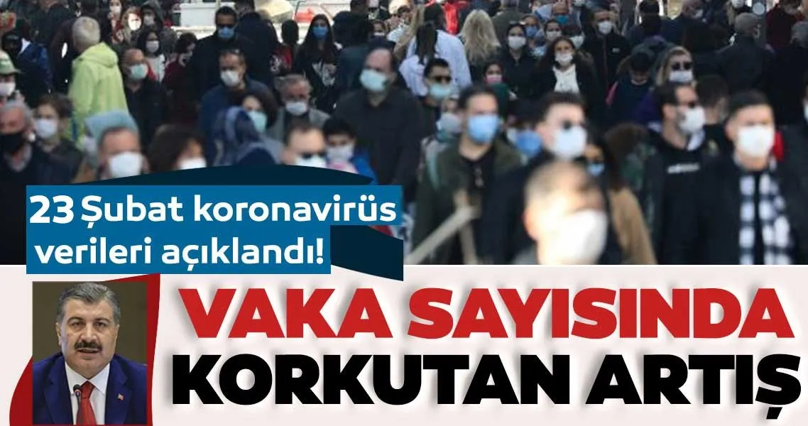Bakan Koca son dakika açıkladı! İşte koronavirüs verilerinde son durum ve 23 Şubat koronavirüs vaka…