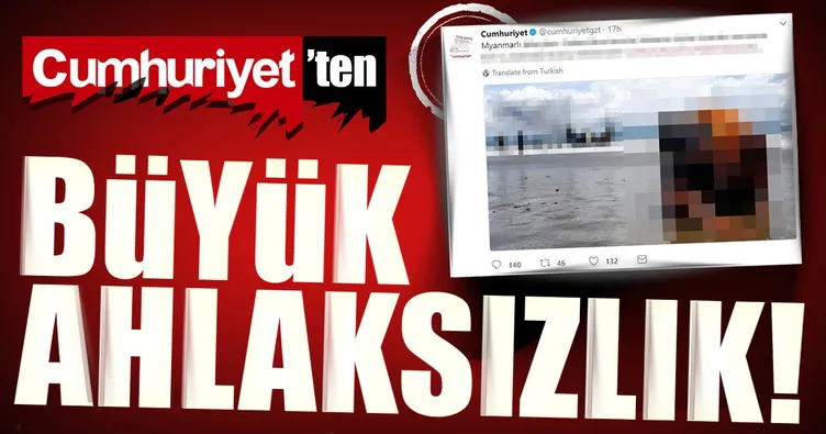 Cumhuriyet’ten skandal Arakan haberi