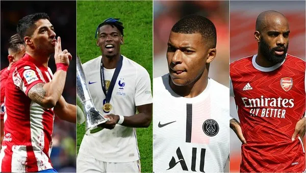 Son dakika: Dünya yıldızları 2022’de boşta kalacak! Listede Süper Lig’den tanıdık yüzler var... İşte o isimler