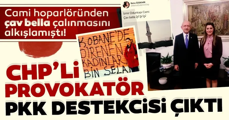 Cami’den çalan Çav Bella’yı destekleyen CHP’linin ‘PKK’ selamı ortaya çıktı