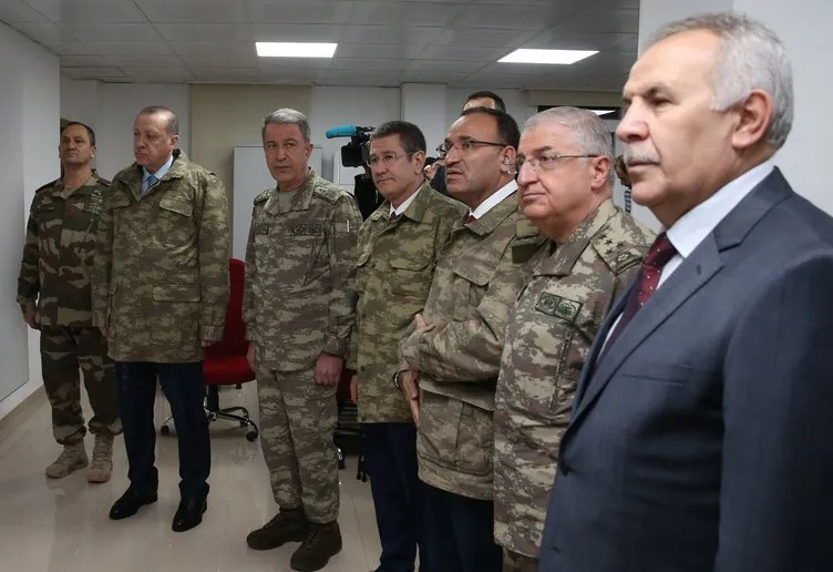 Başkomutan Erdoğan cephe hattında