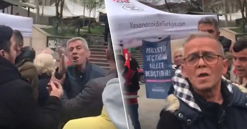 CHP'lilerden Memleket Partisi'nin standına saldırı - Son Dakika Haberler