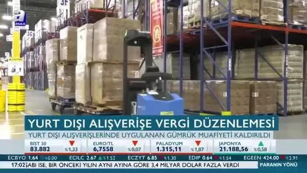 Yurt dışı alışverişe vergi düzenlemesi