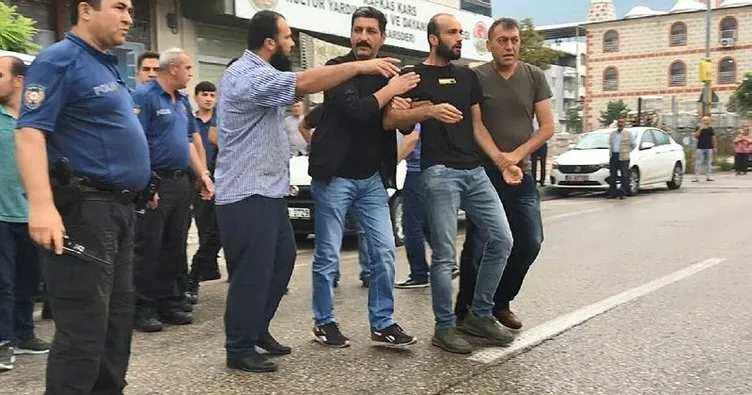 Bursa’da esnaf kavgası: 4 gözaltı