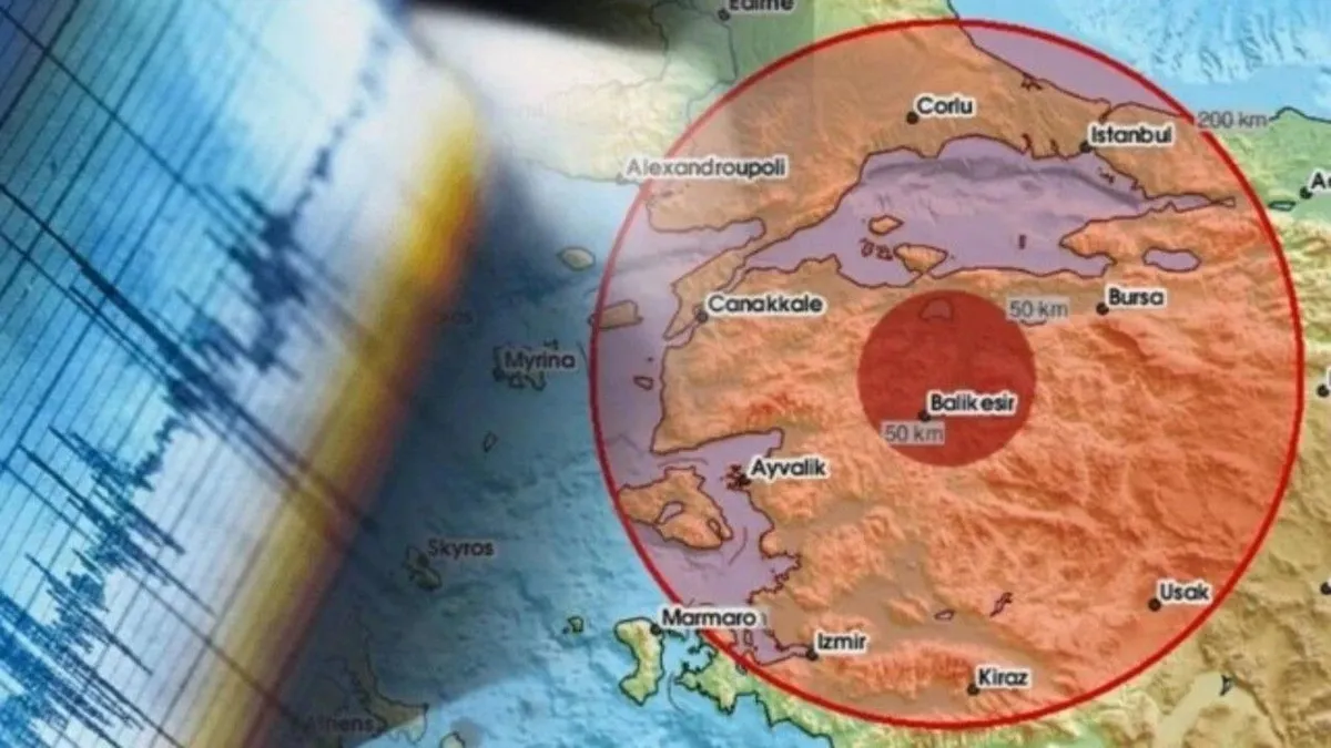 Balıkesir Sındırgı 5.1 ile sallandı