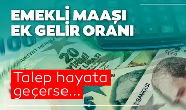 Son Dakika Haberler | Emekli maaşı zam oranına ek gelir! 2020 Emekli maaşı ek geliri kabul edilirse 300 TL’nin üstünde...