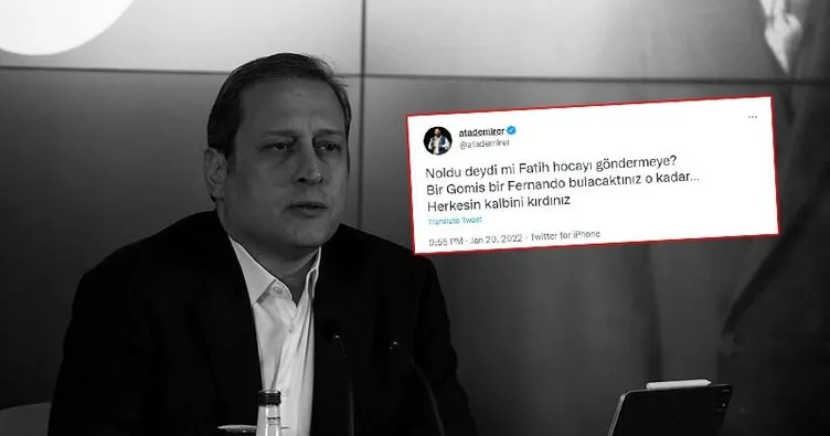 Ünlü komedyen Ata Demirer’den Galatasaray yönetimine tepki! İşte o paylaşım...