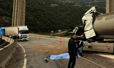 Gaziantep’te feci kaza: Tankerler kafa kafaya çarpıştı! 1 ölü, 1 yaralı #gaziantep