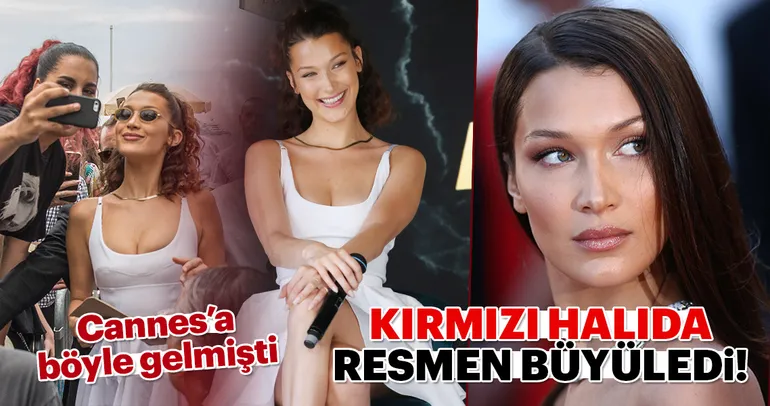 Bella Hadid Cannes’ı resmen salladı!