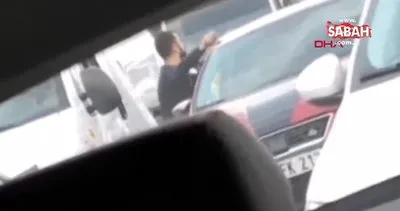 Beykoz’da sürücülerin yumruklu kavgası kamerada | Video