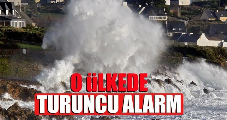 Fransa’da turuncu alarm