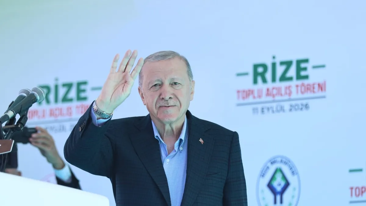 Başkan Erdoğan'dan Rize'de net mesaj: Muhalefetin ne yaptığıyla ilgilenmiyoruz