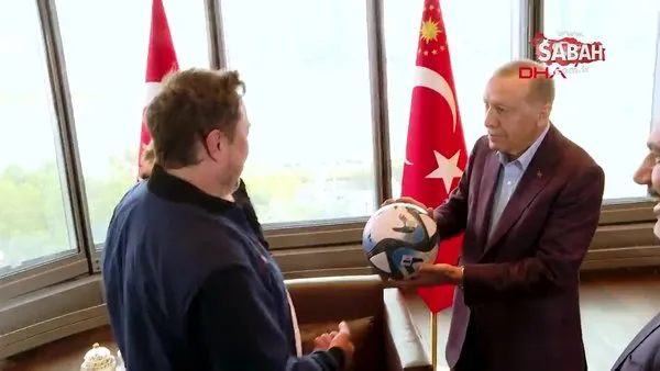 Başkan Erdoğan, Elon Musk'ı kabul etti | Video