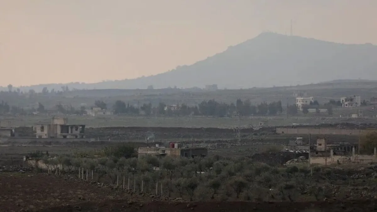 İsrail ordusu Suriye’yi topçu saldırıları ile hedef aldı