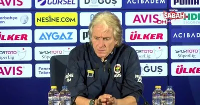 Fenerbahçe Teknik Direktörü Jorge Jesus Önceliğimiz Gomez değildi, Batshuayi için çok mutluyum | Video