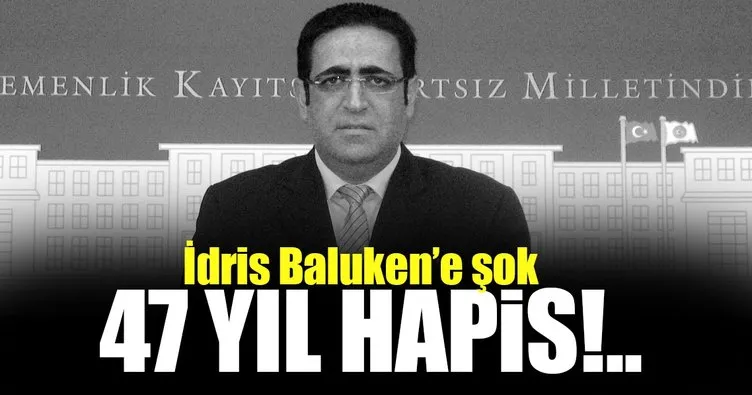 Tutuklu HDP Milletvekili Baluken için 47 yıl hapis istendi